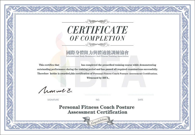 Posture Assessment Personal Trainer Certification