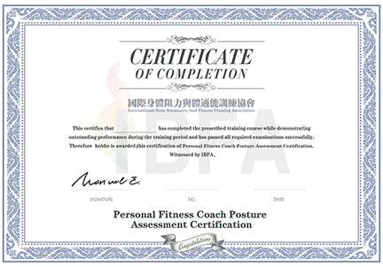 Posture Assessment Personal Trainer Certification